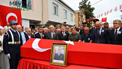 Şehit Jandarma Uzman Çavuş Mehmet Demirbaş Samsun'da uğurlandı