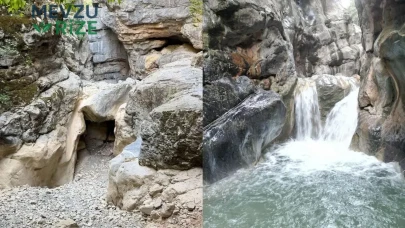 Sadece 5 ay dayanabildi: Doğa harikası kanyonda sular tamamen kurudu