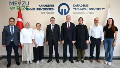 KTÜ ve Trabzon Orman Bölge Müdürlüğü'nden Yeşil Vatan Projesi İçin İş Birliği Anlaşması