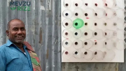 Plastik şişeleri kesip elektriksiz klimaya dönüştürdüler: Foyaları meydana çıktı