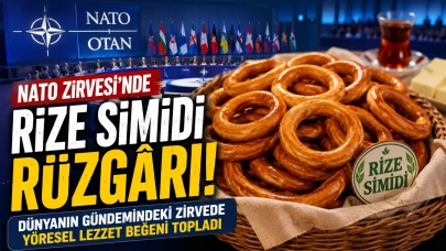 NATO Zirvesi'nde Rize Simidi Rüzgârı! Dünyanın Gündemindeki Zirvede Yöresel Lezzet Beğeni Topladı