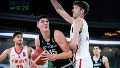 U20 Millilerimiz, Avrupa Şampiyonası çeyrek finalinde Slovenya'ya yenilerek turnuvaya veda etti