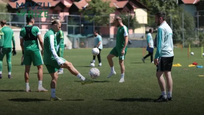 Bursaspor, yeni sezon hazırlıklarını Bolu'da sürdürdü