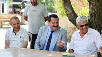 Başkan Ertemur, kırsal mahallelerde incelemelerde bulundu