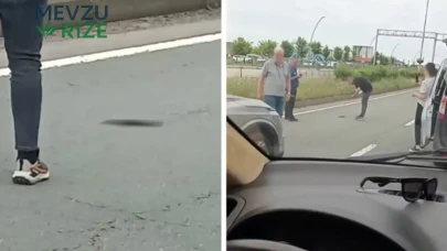 Rize'de Yol Ortasında Tuhaf Buluntu: Tabanca Ele Geçirildi!