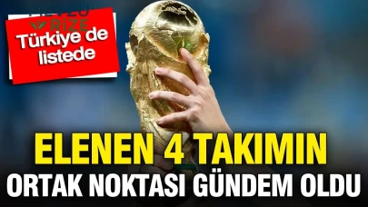 Dünya Kupası'ndan Veda Eden 4 Takım Arasında Türkiye de Var: Ortak Özellikleri Nedir?