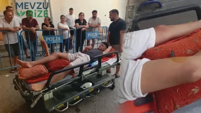 Hatay'da kaçan topunu almak isterken feci kaza: 14 yaşındaki çocuğun bacağına korkuluk demiri saplandı
