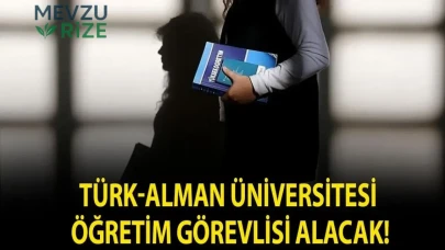 Türk-Alman Üniversitesi Yeni Öğretim Görevlisi Arayışında!