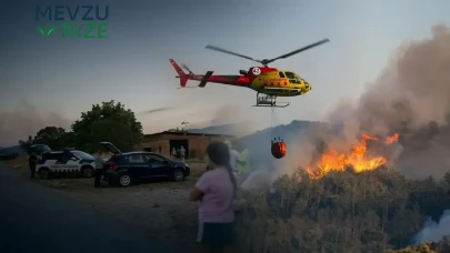 İspanya Katalonya Orman Yangınları: 50 bin kişi tahliye edildi, ordu devrede