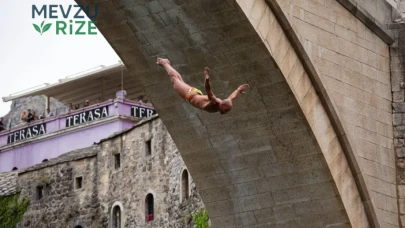 Mostar Köprüsü'nde 460 yıllık atlama heyecanı