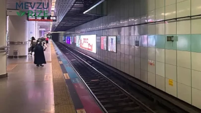 İstanbul'da bir yolcunun raylara düşmesi nedeniyle seferlerde aksaklık yaşandı