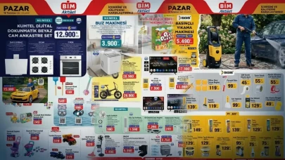 BİM’de 17-19 Temmuz Tarihlerinde Hızla Tükenen Fırsatlar: Buz Makinesi, Elektrikli Bisiklet, Google TV ve Cam Ankastre Set!