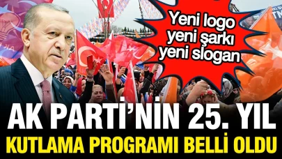 AK Parti, 25. yıl dönümünü coşkuyla kutlayacak: Yenilikçi logo, özel müzik eseri ve özel slogan ile geliyor!