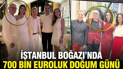 Alexander Fackelmann İstanbul Boğazı'nda 700 Bin Euro'luk İhtişamlı Doğum Günü Kutlaması Düzenledi