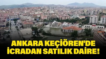 Ankara Keçiören'de İcra Dairesi Tarafından Satışa Çıkarılan 3+1 Daire İlan Edildi!