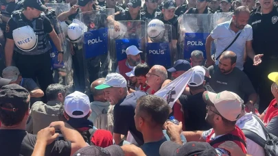 Ankara'ya Yürümek İsteyen Termik Santral İşçilerine Polis Engel Olayında Gözaltılar Gerçekleşti