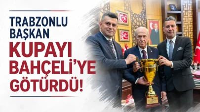 Avrupa Kupası, MHP Lideri Bahçeli’ye Sunuldu!