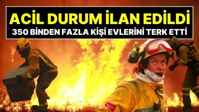 İspanya ve Fransa'da Devasa Yangınlar: Acil Durum İlan Edildi, 350 Bin Kişi Tahliye Edildi