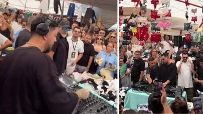 DJ Mahmut Orhan, Alaçatı’da Müziğin Temellerini Sarsan Unutulmaz Bir Performans Sergiledi: Semt Pazarı Festivale Dönüştü!