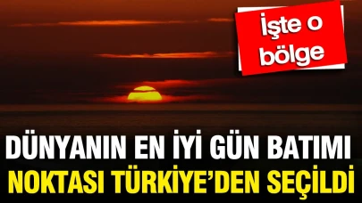 Dünya Çapında En İyi Gün Batımı Türkiye'den: İşte O Büyüleyici Nokta!