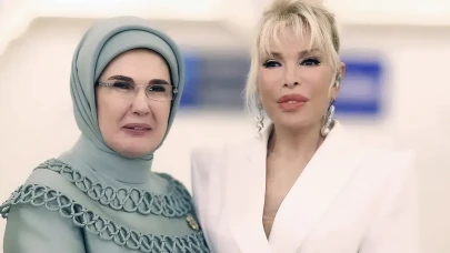 Emine Erdoğan, NATO Zirvesi kapsamında lider eşlerini Çankaya Köşkü'nde konuk etti.