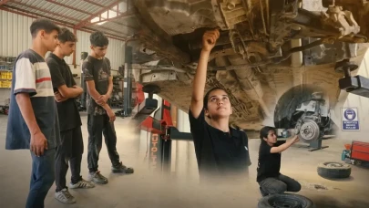Hatay'da 15 Yaşındaki Nehir, Sanayi Sektörünün Geleceği İçin Usta Adaylarını Yetiştiriyor!