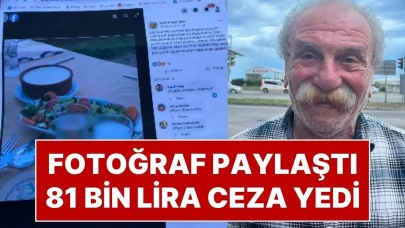 Sosyal Medyada Paylaştığı Alkollü Sofra, 81 Bin Lira Ceza ile Sonuçlandı!