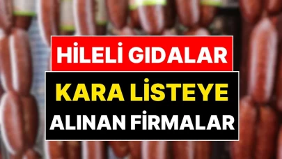 Gıda Güvenliği Uyarısı: Üç Şirket Hileli Ürünleriyle Kara Listeye Girdi