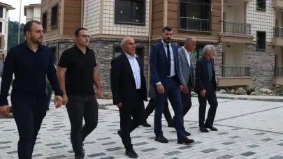 Mertoğlu Güneysu’da Teşkilatla buluştu, yatırımlar hakkında bilgi aldı