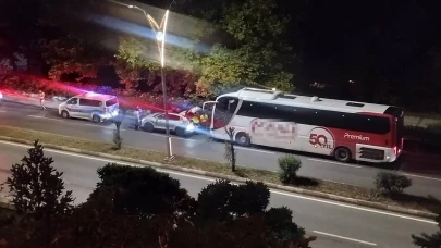 Polis Aracına Çarpan Otobüs Şoföründen Şok Eden Alkol Testi Sonucu!