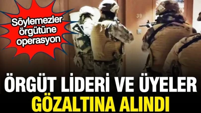 Söylemezler Suç Şebekesi'ne Büyük Baskın: Örgüt Liderleri Gözaltına Alındı!