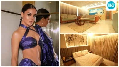 Step inside Priyanka Chahar Choudhary's cosy Mumbai home with Greece and Tulum vibes, stunning bathroom and lake views | Hindustan Times