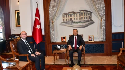 Vali Tahir Şahin, Başsavcı Ali Balcı ile Görüşme Gerçekleştirdi