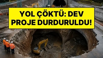 Zemin Çöktü, Proje Tehlikeye Girdi: Milyar Dolarlık Yol Çalışmalarında Dev Çukurlar Belirginleşti!