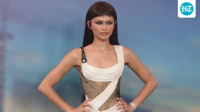 Zendaya serves edgy elegance for Spider-Man Brand New Day Shanghai premiere in baby bangs and spiderweb dress: Watch | Fashion Trends