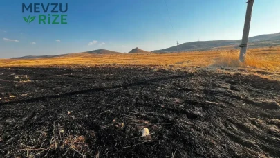 Eskişehir'de Elektrik Telleri Alev Alev Yandı, Mahalle Sakinleri Yangına Müdahale Etti!