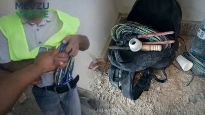 Bakır Kablo Hırsızlığı Planı Ortaya Çıktı: İşçi Kılığına Girmiş Şüpheli Yakalandı, Zarar 300 Bin TL!