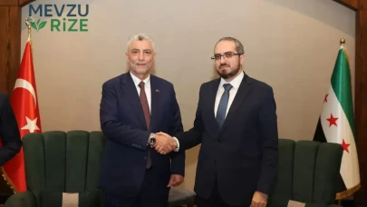 "Suriye Yatırım Ajansı Başkanı Ramadan ile Şam'da Görüşen Bakan Bolat, İşbirliklerinin Altını Çizdi"