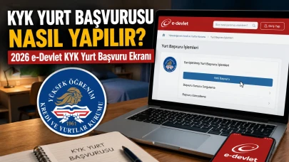 KYK Yurt Başvurusu Nasıl Yapılır? 2026 e-Devlet KYK Yurt Başvuru Ekranı