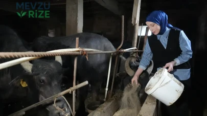 Bayburt'un "Mandalı Kızı": Köyünün Sembolü Haline Geldi