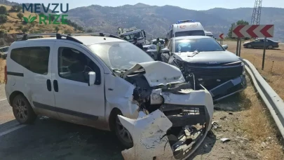 Adıyaman'da Trafik Kazası: Hafif Ticari Araç ve Otomobil Çarpıştı, 1 Kişi Yaralandı