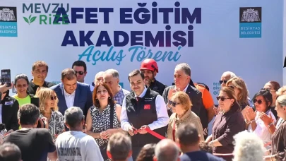 Beşiktaş'ta Afet Eğitim Akademisi, 17 Ağustos Depremi'nin Yıldönümünde Resmen Faaliyete Geçti