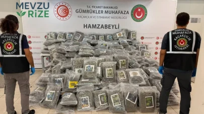 Bakanlık Duyurdu: Hamzabeyli Gümrük Kapısı'nda 288 Kilogram Esrar Yakalandı!