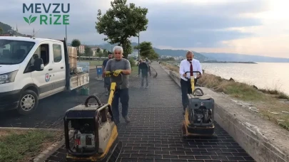 Trabzon'un Başkanından Ilginç Hamle: Zemini Kendisi Sıkıştırdı!
