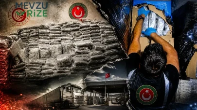Tırdaki Gizli Bölmeden Çıktı, Tam 810 Kilo...