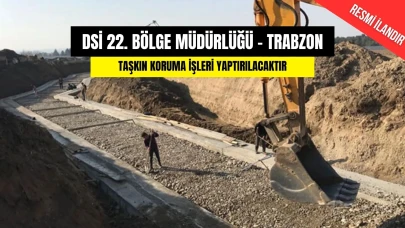 TAŞKIN KORUMA İŞLERİ YAPTIRILACAKTIR