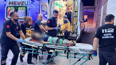 Otomobilin Takla Attığı Kazada İki Kişi Yaralandı