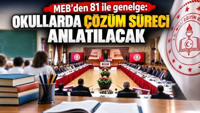 MEB’den 81 ile genelge: Okullarda çözüm süreci anlatılacak