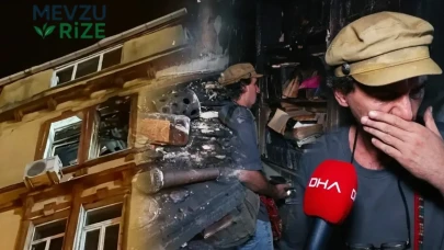 Beyoğlu'nda Maç Coşkusu Dropdownu: Havai Fişek Ressamın Evinin Bahçesine Düştü, 20 Yıllık Eserler Yanarak Yok Oldu!