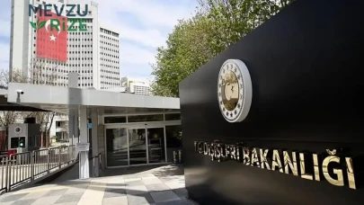 Dışişleri Bakanlığı'ndan İsrail'e Güçlü Yanıt!